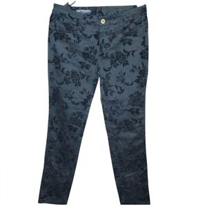 Brooks Brothers "346" Natalie fit black tapestry pants size 4